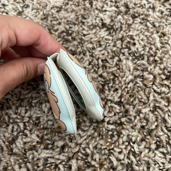 Mikko Illustrations bubble mirror keychain, Latte - Picture 4 of 4